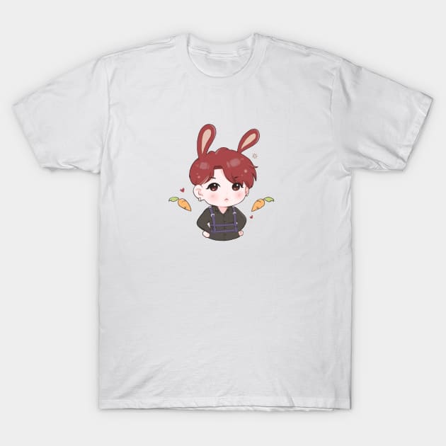 Bunny Kookie T-Shirt by gerimisore